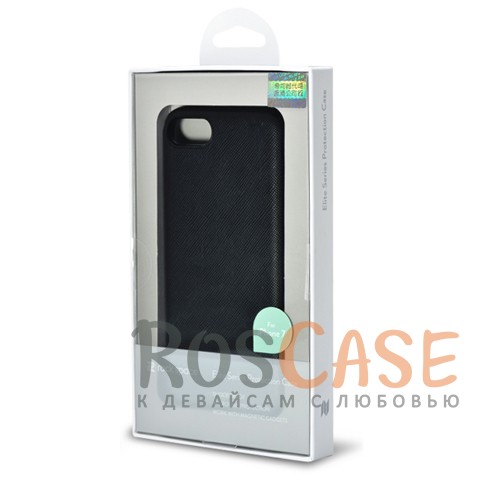 Кожаная накладка с металлической вставкой ROCK Elite Series для Apple iPhone 7 (4.7) (Черный / Black) Кожаная накладка с металлической вставкой ROCK Elite Series для Apple iPhone 7 (4.7) (Черный / Black)Описание:производитель - Rock;разработан для Apple iPhone 7 (4.7);материал - искусственная кожа, металл, поликарбонат;тип - накладка. Особенности:металлическая вставка;в наличии все функциональные вырезы;не скользит в руках;амортизирует удары;защищает от механических повреждений.<br><br>Тип: Чехол<br>Бренд: ROCK<br>Материал: Искусственная кожа