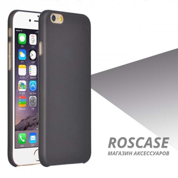 Пластиковая накладка Ultrathin 0.3mm для Apple iPhone 6/6s (4.7) (Черный (матовый)) Пластиковая накладка Ultrathin 0.3mm для Apple iPhone 6/6s (4.7) (Черный (матовый))Описание:компания разработчик: Epik;совместимость с устройством модели: Apple iPhone 6/6s (4.7);материал изделия: пластик;конфигурация: чехол в виде накладки.Особенности:элегантный дизайн;высокий класс износоустойчивости и прочности;не увеличивает объем смартфона;простая установка и надежная фиксация;имеет все необходимые функциональные вырезы.<br><br>Тип: Чехол<br>Бренд: Epik<br>Материал: TPU