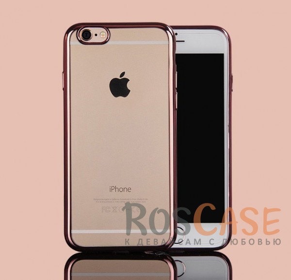 Прозрачный силиконовый чехол для Apple iPhone 7 (4.7) с глянцевой окантовкой (Розовый) Прозрачный силиконовый чехол для Apple iPhone 7 (4.7) с глянцевой окантовкой (Розовый)Описание:материал - силикон;совместим с Apple iPhone 7 (4.7);тип - накладка.Особенности:прозрачный;глянцевая окантовка;все вырезы предусмотрены;защищает от царапин и потертостей;тонкий дизайн;плотно облегает корпус.<br><br>Тип: Чехол<br>Бренд: Epik<br>Материал: TPU