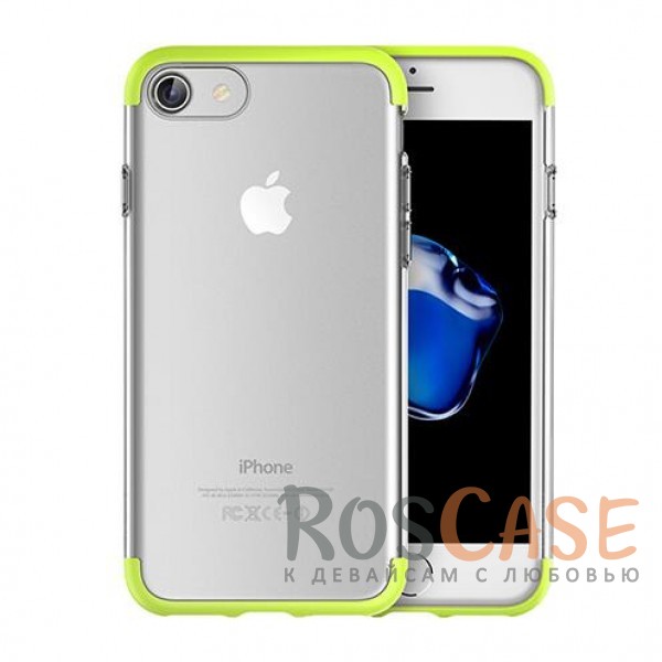 TPU+PC чехол Rock Cheer Series для Apple iPhone 7 (4.7) (Зеленый) TPU+PC чехол Rock Cheer Series для Apple iPhone 7 (4.7) (Зеленый)Описание:компания Rock;материалы: термополиуретан, поликарбонат;совместимость: Apple iPhone 7 (4.7);тип: накладка.<br><br>Тип: Чехол<br>Бренд: ROCK<br>Материал: TPU