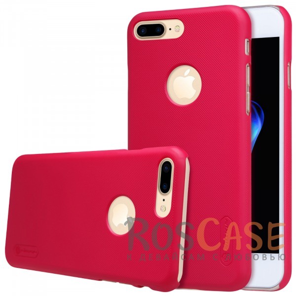 Чехол Nillkin Matte для Apple iPhone 7 plus (5.5) (+ пленка) (Красный) Чехол Nillkin Matte для Apple iPhone 7 plus (5.5) (+ пленка) (Красный)Описание:бренд Nillkin;спроектирована для Apple iPhone 7 plus (5.5);материал - поликарбонат;тип - накладка.Особенности:фактурная поверхность;защита от ударов и царапин;тонкий дизайн;наличие функциональных вырезов;пленка на экран в комплекте.<br><br>Тип: Чехол<br>Бренд: Nillkin<br>Материал: Поликарбонат