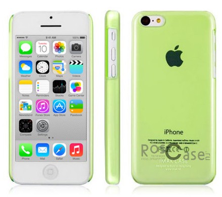 Пластиковая накладка IMAK 0,7 mm Color series для Apple iPhone 5C (Зеленый) Пластиковая накладка IMAK 0,7 mm Color series для Apple iPhone 5C (Зеленый)<br><br>Тип: Чехол<br>Бренд: iMak<br>Материал: Пластик