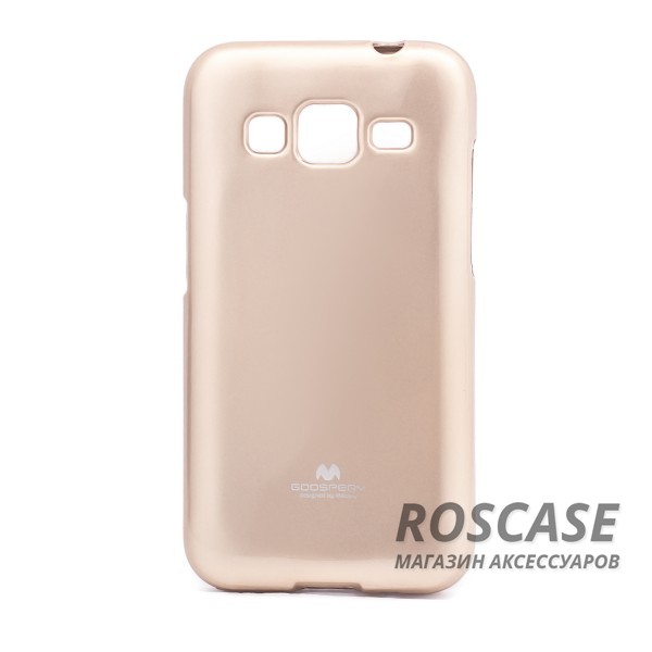 TPU чехол Mercury Jelly Color series для Samsung G360H/G361H Galaxy Core Prime Duos (Золотой) TPU чехол Mercury Jelly Color series для Samsung G360H/G361H Galaxy Core Prime Duos (Золотой)Описание:компания разработчик: Mercury;совместимость с устройством модели: Samsung G360H/G361H Galaxy Core Prime Duos;материал изделия: термопластический полиуретан;конфигурация: накладка.Особенности:ультратонкий, не увеличивает визуально объем;имеет механизм легкой фиксации;в наличии все функциональные вырезы;легко очищается от загрязнений.<br><br>Тип: Чехол<br>Бренд: Mercury<br>Материал: TPU