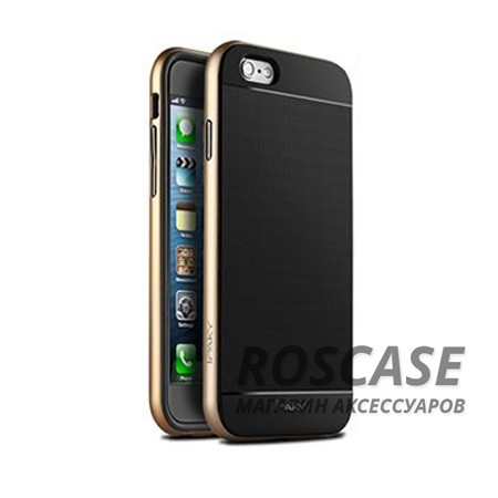 Чехол iPaky TPU+PC для Apple iPhone 6/6s (4.7) (Черный / Золотой) Чехол iPaky TPU+PC для Apple iPhone 6/6s (4.7) (Черный / Золотой)Описание:производитель: iPaky;совместимость: смартфон Apple iPhone 6/6s (4.7);материалы изделия: термополиуретан и поликарбонат;форм-фактор: накладка.Особенности:строгий и стильный дизайн;имеет каркас из поликарбоната;износостойкий и прочный;ультратонкий;легко чистится.<br><br>Тип: Чехол<br>Бренд: Epik<br>Материал: TPU