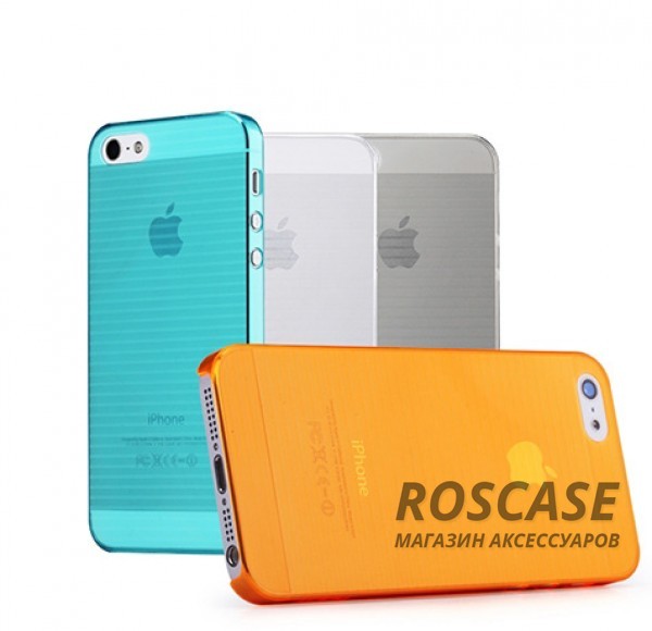 Пластиковая накладка Rock (Texture) Ultra Thin series для Apple iPhone 5/5S/SE