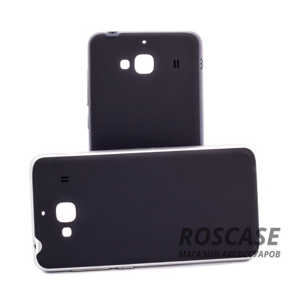 Чехол iPaky TPU+PC для Xiaomi Redmi 2 Чехол iPaky TPU+PC для Xiaomi Redmi 2Описание:компания- разработчик: iPaky;совместимость с устройством модели: Xiaomi Redmi 2;материал изделия: термопластический полиуретан, поликарбонат;конфигурация: накладка-бампер.Особенности:элегантный дизайн;высокий класс прочности и износоустойчивости;легко и надежно фиксируется на смартфоне;имеет все необходимые функциональные вырезы.<br><br>Тип: Чехол<br>Бренд: Epik<br>Материал: TPU