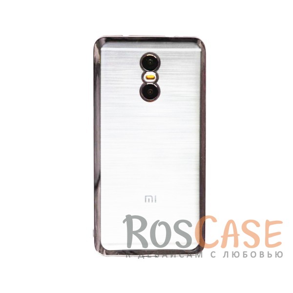 Прозрачный силиконовый чехол для Xiaomi Redmi Pro с глянцевой окантовкой (Серебряный) Прозрачный силиконовый чехол для Xiaomi Redmi Pro с глянцевой окантовкой (Серебряный)Описание:материал - силикон;совместим с Xiaomi Redmi Pro;тип - накладка.Особенности:прозрачный;глянцевая окантовка;все вырезы предусмотрены;защищает от царапин и потертостей;тонкий дизайн;плотно облегает корпус.<br><br>Тип: Чехол<br>Бренд: Epik<br>Материал: TPU