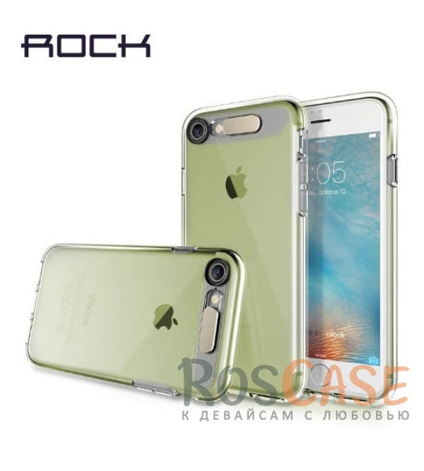 Светящийся TPU чехол ROCK Tube Series для Apple iPhone 7 (4.7) (Зеленый / Transparent Green) Светящийся TPU чехол ROCK Tube Series для Apple iPhone 7 (4.7) (Зеленый / Transparent Green)Описание:производитель - Rock;совместим с Apple iPhone 7 (4.7);материал - термополиуретан;тип - накладка. Особенности:светится во время входящих звонков;прочный;легко чистится;не увеличивает габариты;защита экрана благодаря выступающим бортикам;имеет все функциональные вырезы;защищает от царапин и ударов.<br><br>Тип: Чехол<br>Бренд: ROCK<br>Материал: TPU