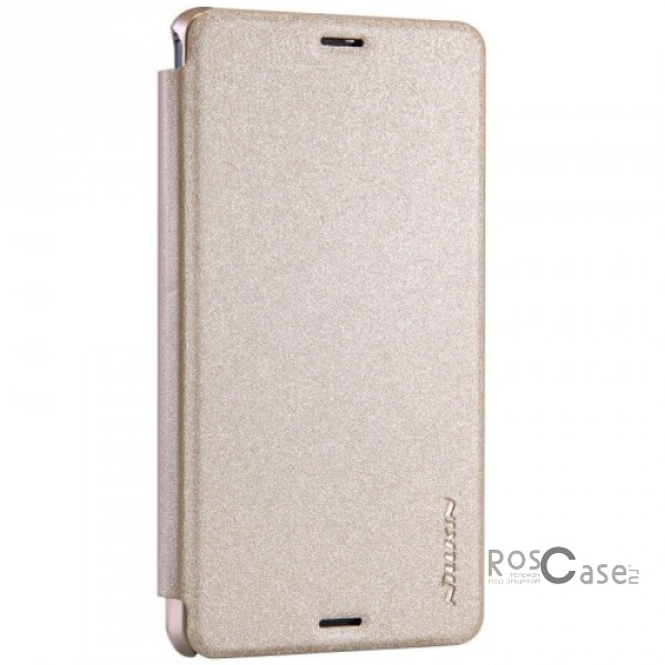 Кожаный чехол (книжка) Nillkin Sparkle Series для Sony Xperia Z3 Compact (Золотой) Кожаный чехол (книжка) Nillkin Sparkle Series для Sony Xperia Z3 Compact (Золотой)Описание:разработчик и производитель Nillkin;изготовлен из синтетической кожи и поликарбоната;фактурная поверхность;тип конструкции: чехол-книжка;совместим с Sony Xperia Z3 Compact. Особенности:внутренняя отделка из микрофибры;ультратонкий;не скользит в руках;яркая, насыщенная палитра цветов.<br><br>Тип: Чехол<br>Бренд: Nillkin<br>Материал: Искусственная кожа