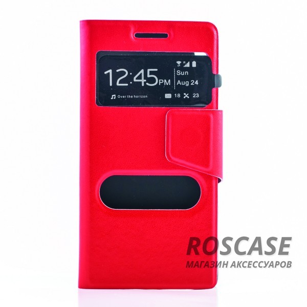 Чехол (книжка) с TPU креплением для Huawei Ascend P6 (Красный) Чехол (книжка) с TPU креплением для Huawei Ascend P6 (Красный)Описание:разработан компанией Epik;спроектирован для Huawei Ascend P6;материал: синтетическая кожа;тип: чехол-книжка. Особенности:имеются все функциональные вырезы;магнитная застежка закрывает обложку;защита от ударов и падений;в обложке есть окошко;превращается в подставку.<br><br>Тип: Чехол<br>Бренд: Epik<br>Материал: Искусственная кожа
