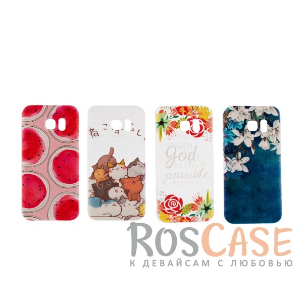 TPU чехол Летние Фантазии для Samsung G930F Galaxy S7 TPU чехол Летние Фантазии для Samsung G930F Galaxy S7Описание:разработан для Samsung G930F Galaxy S7;материал - термополиуретан;формат - накладка.Особенности:ультратонкий дизайн;прозрачные грани;яркий принт;наличие всех вырезов;защита от царапин и потертостей.<br><br>Тип: Чехол<br>Бренд: Epik<br>Материал: TPU