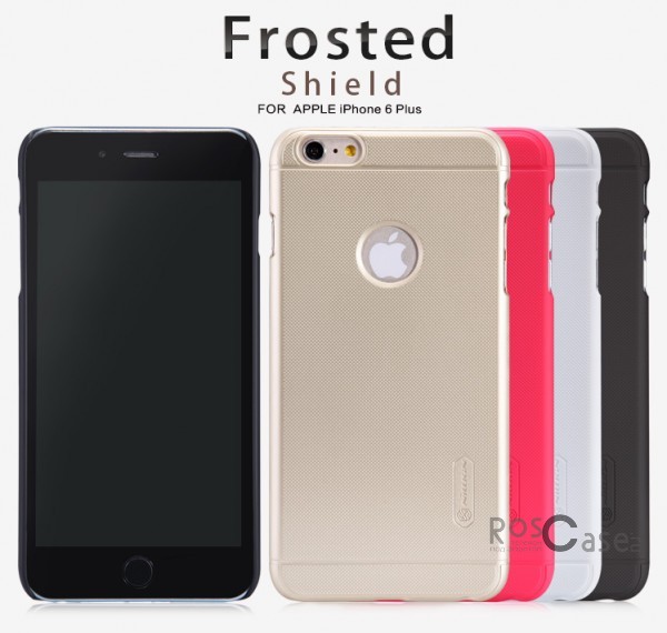 Чехол Nillkin Matte для Apple iPhone 6/6s plus (5.5) (+ пленка) Чехол Nillkin Matte для Apple iPhone 6/6s plus (5.5) (+ пленка)Описание:производитель - Nillkin;разработан специально для Apple iPhone 6/6s plus (5.5);материал - пластик;тип - накладка. Особенности:тонкий дизайн;соответствие всех функциональных вырезов;легкая очистка;не скользит;защищает от ударов и падений;матовая поверхность.<br><br>Тип: Чехол<br>Бренд: Nillkin<br>Материал: Поликарбонат