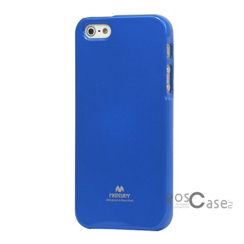 TPU чехол Mercury Jelly Color series для Apple iPhone 5/5S/SE (Синий) TPU чехол Mercury Jelly Color series для Apple iPhone 5/5S/SE (Синий)Описание: Изготовлен компанией Mercury;Спроектирован персонально для Apple iPhone 5/5S/5SE;Материал: термополиуретан;Форма: накладка.Особенности:Исключается появление царапин и возникновение потертостей;Восхитительная амортизация при любом ударе;Гладкая поверхность;Не подвержен деформации;Непритязателен в уходе.<br><br>Тип: Чехол<br>Бренд: Mercury<br>Материал: TPU