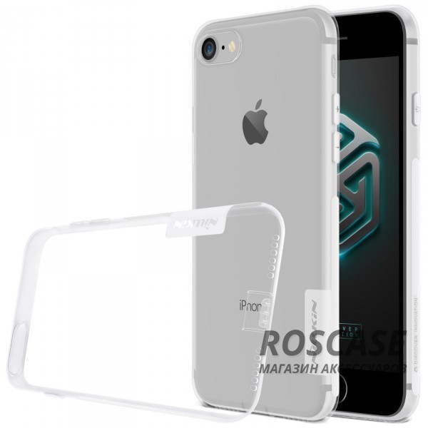 TPU чехол Nillkin Nature Series для Apple iPhone 7 (4.7) (Бесцветный (прозрачный)) TPU чехол Nillkin Nature Series для Apple iPhone 7 (4.7) (Бесцветный (прозрачный))Описание:производитель - бренд Nillkin;совместим с Apple iPhone 7 (4.7);материал - термополиуретан;тип - накладка. Особенности:в наличии все вырезы;не скользит в руках;тонкий дизайн;заглушка на отверстие для зарядки.защита от ударов и царапин;прозрачный.<br><br>Тип: Чехол<br>Бренд: Nillkin<br>Материал: TPU