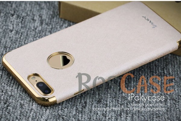 Кожаная накладка iPaky Chrome Series для Apple iPhone 7 plus (5.5) (Золотой) Кожаная накладка iPaky Chrome Series для Apple iPhone 7 plus (5.5) (Золотой)Описание:производитель: iPaky;создана для Apple iPhone 7 plus (5.5);материал изделия: искусственная кожа, хромированный пластик;конфигурация: накладка.Особенности:двухцветный дизайн;рельефная фактура;встроенная металлическая пластина;наличие всех функциональных вырезов;защита от царапин и ударов.<br><br>Тип: Чехол<br>Бренд: Epik<br>Материал: Искусственная кожа