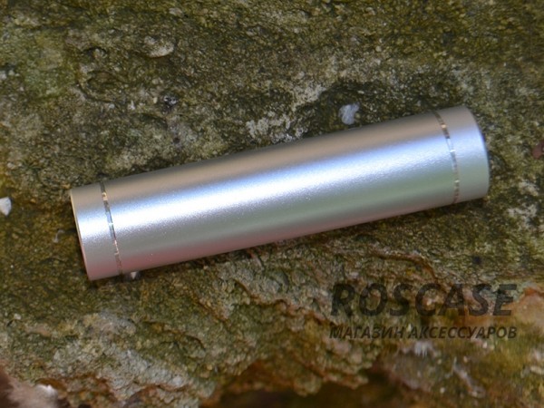 Дополнительный внешний аккумулятор (Металлический Цилиндр) (2600mAh) (Серебряный) Дополнительный внешний аккумулятор (Металлический Цилиндр) (2600mAh) (Серебряный)Описание:производитель - Epik;совместимость - универсальная (смартфон, плейер, планшет и др.);материал - металлический корпус;тип - внешний аккумулятор. Особенности:емкость - 2600 mAh;вход/выход - DC 5.0В;компактный;размеры - 21*91,5 мм;вес - 66,2 г.;сделан в форме цилиндра;в комплекте кабель с разъемом microUSB.<br><br>Тип: Внешний аккумулятор<br>Бренд: Epik