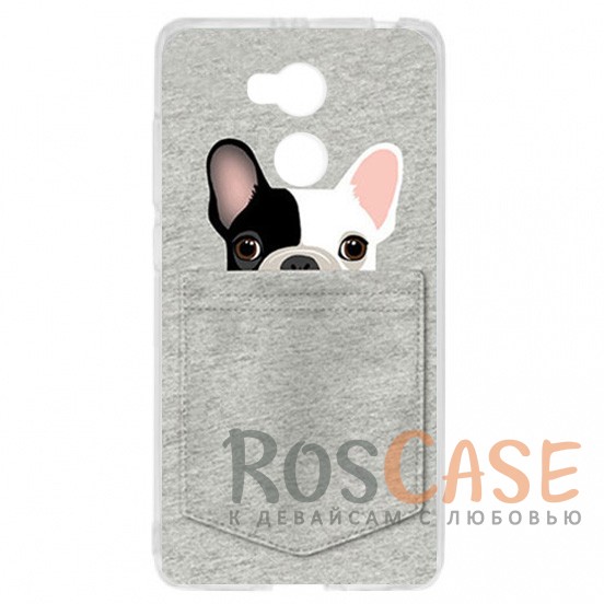 TPU чехол Sweet Art Animals для Xiaomi Redmi 4 Pro / Redmi 4 Prime (Бульдог в кармане) TPU чехол Sweet Art Animals для Xiaomi Redmi 4 Pro / Redmi 4 Prime (Бульдог в кармане)<br><br>Тип: Чехол<br>Бренд: Epik<br>Материал: TPU