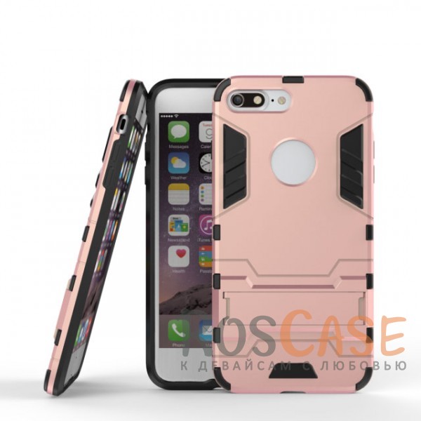 Ударопрочный чехол-подставка Transformer для Apple iPhone 7 plus (5.5) с мощной защитой корпуса (Розовый / Rose Gold) Ударопрочный чехол-подставка Transformer для Apple iPhone 7 plus (5.5) с мощной защитой корпуса (Розовый / Rose Gold)Описание:подходит для Apple iPhone 7 plus (5.5);материалы: термополиуретан, поликарбонат;формат: накладка. Особенности:функциональные вырезы;функция подставки;двойная степень защиты;защита от механических повреждений;не скользит в руках.<br><br>Тип: Чехол<br>Бренд: Epik<br>Материал: TPU