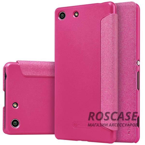 Кожаный чехол (книжка) Nillkin Sparkle Series для Sony Xperia M5 / Xperia M5 Dual (Розовый) Кожаный чехол (книжка) Nillkin Sparkle Series для Sony Xperia M5 / Xperia M5 Dual (Розовый)Описание:бренд - Nillkin;совместим с Sony Xperia M5 / Xperia M5 Dual;материал - кожзам;тип: книжка. Особенности:тонкий дизайн;не скользит в руках;блестящая поверхность;защита со всех сторон.<br><br>Тип: Чехол<br>Бренд: Nillkin<br>Материал: Искусственная кожа