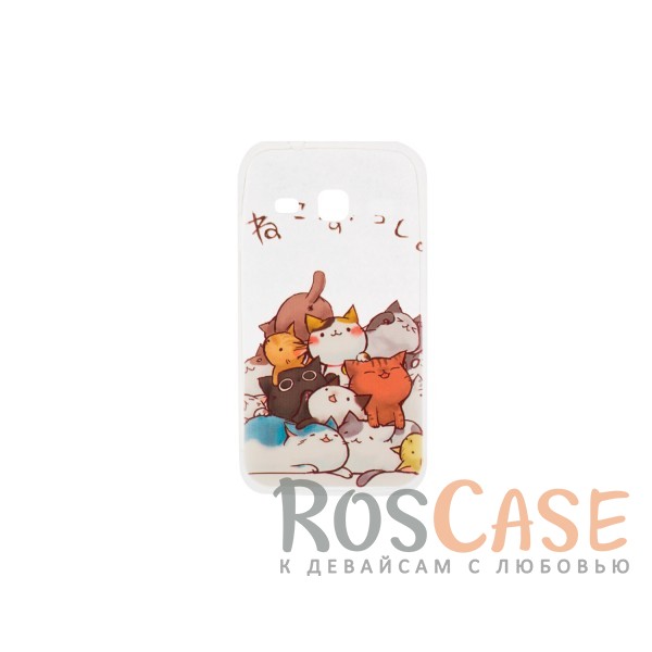 TPU чехол Летние Фантазии для Samsung J105H Galaxy J1 Mini / Galaxy J1 Nxt (Котики) TPU чехол Летние Фантазии для Samsung J105H Galaxy J1 Mini / Galaxy J1 Nxt (Котики)Описание:разработан для Samsung J105H Galaxy J1 Mini / Galaxy J1 Nxt;материал - термополиуретан;формат - накладка.Особенности:ультратонкий дизайн;прозрачные грани;яркий принт;наличие всех вырезов;защита от царапин и потертостей.<br><br>Тип: Чехол<br>Бренд: Epik<br>Материал: TPU