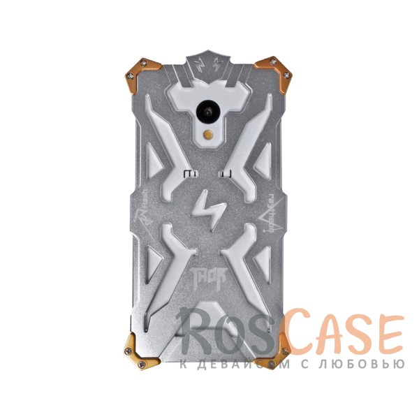Противоударный чехол из авиационного алюминия на винтах Thor для Meizu M3 / M3 mini / M3s (Серебряный) Противоударный чехол из авиационного алюминия на винтах Thor для Meizu M3 / M3 mini / M3s (Серебряный)<br><br>Тип: Чехол<br>Бренд: Epik<br>Материал: Металл