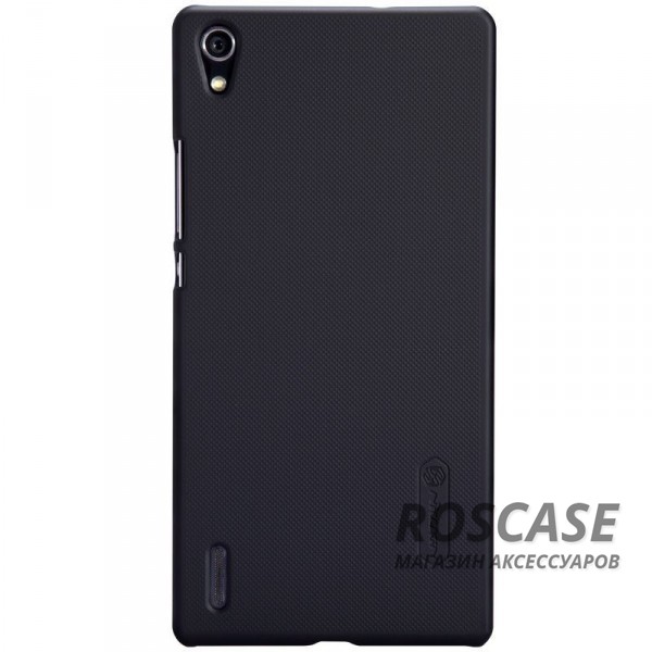 Чехол Nillkin Matte для Huawei Ascend P7 (+ пленка) Чехол Nillkin Matte для Huawei Ascend P7 (+ пленка)Описание:Чехол изготовлен компанией Nillkin;Спроектирован для модели смартфона Huawei Ascend Р7;Материал, использовавшийся при изготовлении - поликарбонат;Форма - накладка.Особенности:Имеет ультратонкую структуру;Полностью защищен от появления царапин и следов от рук;Обладает антикислотным напылением;В комплект входит глянцевая пленка;Приемлемая цена.<br><br>Тип: Чехол<br>Бренд: Nillkin<br>Материал: Поликарбонат