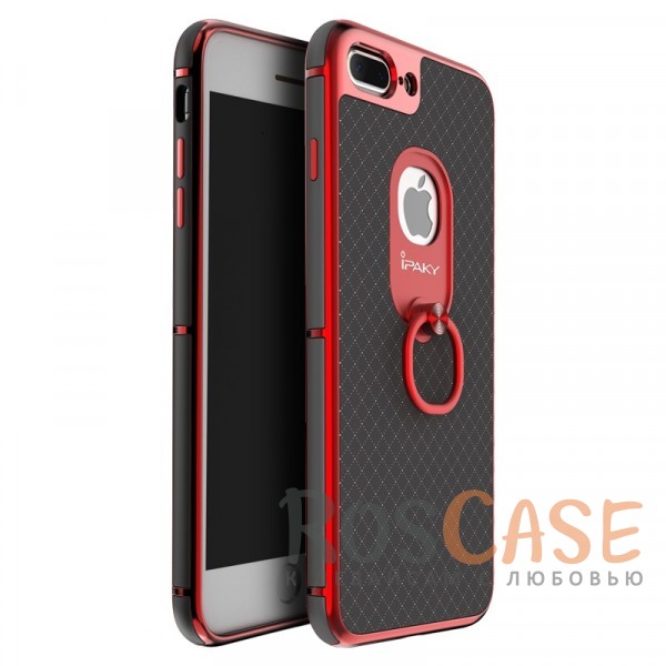 Чехол iPaky Ring Series для Apple iPhone 7 plus (5.5) (Красный) Чехол iPaky Ring Series для Apple iPhone 7 plus (5.5) (Красный)Описание:идеально совместим с Apple iPhone 7 plus (5.5);бренд - iPaky;материал - поликарбонат, термополиуретан, искусственная кожа;тип - накладка.<br><br>Тип: Чехол<br>Бренд: Epik<br>Материал: Пластик