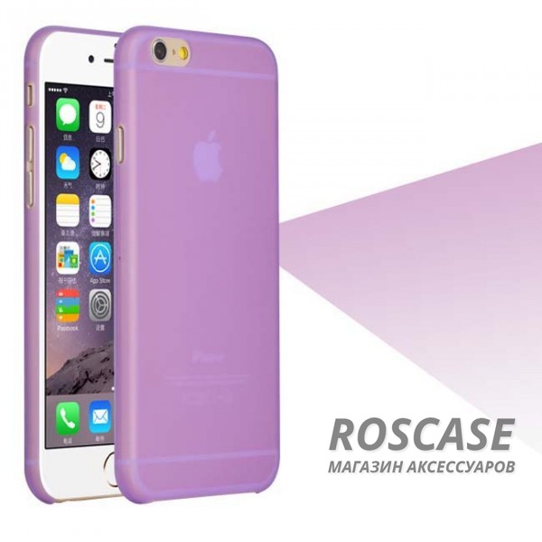Пластиковая накладка Ultrathin 0.3mm для Apple iPhone 6/6s (4.7) (Фиолетовый (матовый)) Пластиковая накладка Ultrathin 0.3mm для Apple iPhone 6/6s (4.7) (Фиолетовый (матовый))Описание:компания разработчик: Epik;совместимость с устройством модели: Apple iPhone 6/6s (4.7);материал изделия: пластик;конфигурация: чехол в виде накладки.Особенности:элегантный дизайн;высокий класс износоустойчивости и прочности;не увеличивает объем смартфона;простая установка и надежная фиксация;имеет все необходимые функциональные вырезы.<br><br>Тип: Чехол<br>Бренд: Epik<br>Материал: TPU