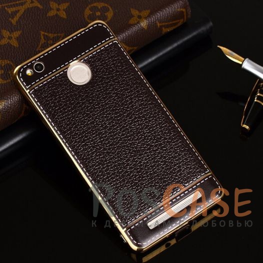 TPU чехол Genuine Leather and Steel Series для Xiaomi Redmi 3 Pro / Redmi 3s (Черный) TPU чехол Genuine Leather and Steel Series для Xiaomi Redmi 3 Pro / Redmi 3s (Черный)<br><br>Тип: Чехол<br>Бренд: Epik<br>Материал: TPU