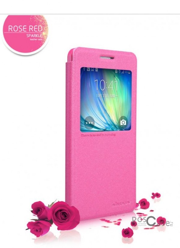 Кожаный чехол (книжка) Nillkin Sparkle Series для Samsung A500H / A500F Galaxy A5 (Розовый) Кожаный чехол (книжка) Nillkin Sparkle Series для Samsung A500H / A500F Galaxy A5 (Розовый)Описание:Изготовлен компанией Nillkin;Спроектирован персонально для Samsung A500H / A500F Galaxy A5;Материал: синтетическая высококачественная кожа и полиуретан;Форма: чехол в виде книжки.Особенности:Исключается появление царапин и возникновение потертостей;Восхитительная амортизация при любом ударе;Фактурная поверхность;Элегантное интерактивное окошко Smart window;Не подвержен деформации;Функция Sleep mode.<br><br>Тип: Чехол<br>Бренд: Nillkin<br>Материал: Искусственная кожа