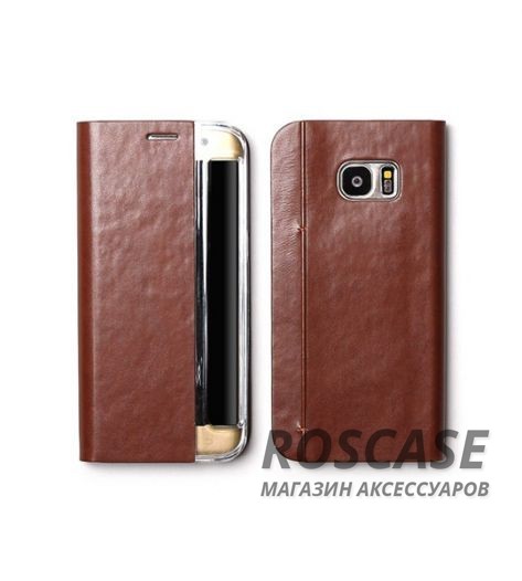 Кожаный чехол Zenus Masstige Basic Diary для Samsung G935F Galaxy S7 Edge (Коричневый) Кожаный чехол Zenus Masstige Basic Diary для Samsung G935F Galaxy S7 Edge (Коричневый)Описание:производитель - Zenus;совместим с Samsung G935F Galaxy S7 Edge;материал - искусственная кожа, поликарбонат;форма - чехол-книжка. Особенности:стильный дизайн;пластиковая вставка в обложке;окошко для вызова функций;в наличии все функциональные вырезы;не скользит в руках;тонкий дизайн;защищает от ударов и царапин.<br><br>Тип: Чехол<br>Бренд: Zenus<br>Материал: Искусственная кожа