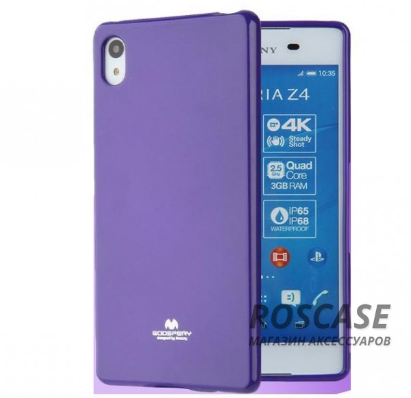 TPU чехол Mercury Jelly Color series для Sony Xperia Z3+/Xperia Z3+ Dual (Фиолетовый) TPU чехол Mercury Jelly Color series для Sony Xperia Z3+/Xperia Z3+ Dual (Фиолетовый)Описание:производитель - Mercury;совместим с Sony Xperia Z3+/Xperia Z3+ Dual;материал - термополиуретан;форм-фактор - накладка.Особенности:гладкая поверхность;вырезы для функциональных узлов;длительный срок использования;тонкий и прочный дизайн.<br><br>Тип: Чехол<br>Бренд: Mercury<br>Материал: TPU