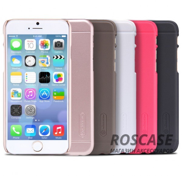 Чехол Nillkin Matte для Apple iPhone 6/6s (4.7) (+ пленка) Чехол Nillkin Matte для Apple iPhone 6/6s (4.7) (+ пленка)Описание:производитель - фирма Nillkin;разработан специально для Apple iPhone 6/6s (4.7);материал - пластик;форма - накладка. Особенности:матовая ребристая поверхность;имеет все функциональные вырезы;легко чистится;тонкий дизайн не увеличивает габариты;защищает от механических воздействий;пленка в комплекте;не скользит в руках.<br><br>Тип: Чехол<br>Бренд: Nillkin<br>Материал: Поликарбонат