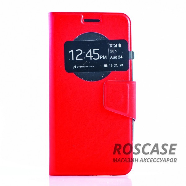 Чехол (книжка) с TPU креплением для Asus Zenfone 5 (A501CG) (Красный) Чехол (книжка) с TPU креплением для Asus Zenfone 5 (A501CG) (Красный)Описание:разработан компанией Epik;спроектирован для Asus Zenfone 5 (A501CG);материал: синтетическая кожа;тип: чехол-книжка. Особенности:имеются все функциональные вырезы;магнитная застежка закрывает обложку;защита от ударов и падений;в обложке есть окошко;превращается в подставку.<br><br>Тип: Чехол<br>Бренд: Epik<br>Материал: Искусственная кожа