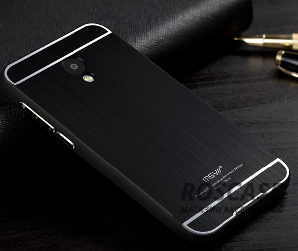 Металлический бампер с акриловой вставкой Msvii для Meizu M2 / M2 mini (+стекло на экран) (Черный) Металлический бампер с акриловой вставкой Msvii для Meizu M2 / M2 mini (+стекло на экран) (Черный)Описание:производство компании Msvii;подходит для устройства Meizu M2 / M2 mini;материалы: металл, поликарбонат;тип чехла: бампер со вставкой.Особенности:ультратонкий дизайн - 1,8 мм;закрывает заднюю панель и боковые части устройства;узор вставки - шлифованный металл;функциональные вырезы в наличии;эргономичный дизайн;стекло на экран в комплекте (закругленные грани 2.5D, олеофобное покрытие).<br><br>Тип: Чехол<br>Бренд: Epik<br>Материал: Металл