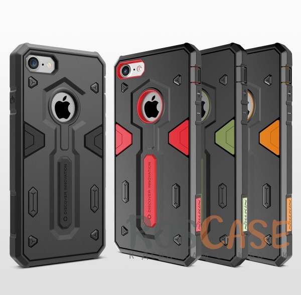 TPU+PC чехол Nillkin Defender 2 для Apple iPhone 7 (4.7) TPU+PC чехол Nillkin Defender 2 для Apple iPhone 7 (4.7)Описание:производитель - Nillkin;совместим с Apple iPhone 7 (4.7);материал - термополиуретан, поликарбонат;тип - накладка. Особенности:в наличии все вырезы;противоударный;стильный дизайн;надежно фиксируется;защита от повреждений.<br><br>Тип: Чехол<br>Бренд: Nillkin<br>Материал: TPU
