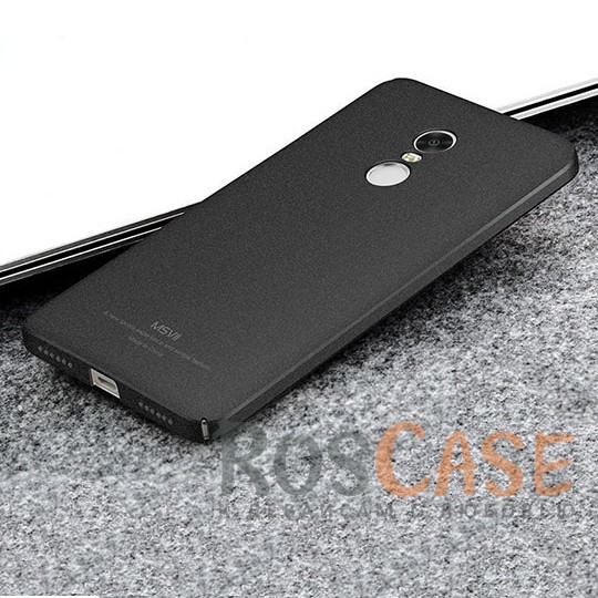 Пластиковый чехол Msvii Quicksand series для Xiaomi Redmi Note 4 (Черный) Пластиковый чехол Msvii Quicksand series для Xiaomi Redmi Note 4 (Черный)Описание:производитель - Msvii;совместим с Xiaomi Redmi Note 4;материал - пластик;тип - накладка. Особенности:матовая поверхность;имеет все разъемы;тонкий дизайн не увеличивает габариты;накладка не скользит;защищает от ударов и царапин;износостойкая.<br><br>Тип: Чехол<br>Бренд: Epik<br>Материал: TPU