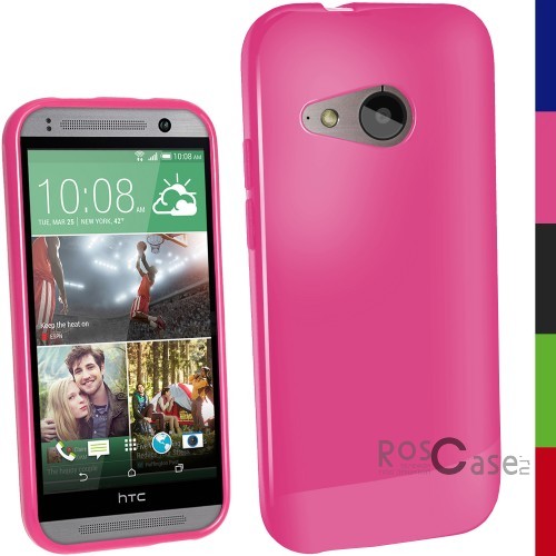 TPU чехол Epik для HTC One mini 2 (Розовый (Soft touch)) TPU чехол Epik для HTC One mini 2 (Розовый (Soft touch))Описание:разработчик и производитель Epik;изготовлен из термополиуретана;фактура гладкая;тип конструкции: накладка;совместим с HTC One mini 2. Особенности:широкая палитра цветов;эксклюзивный дизайн;прочный и износостойкий;ультратонкий;надежная фиксация;легкая очистка. <br><br>Тип: Чехол<br>Бренд: Epik<br>Материал: TPU
