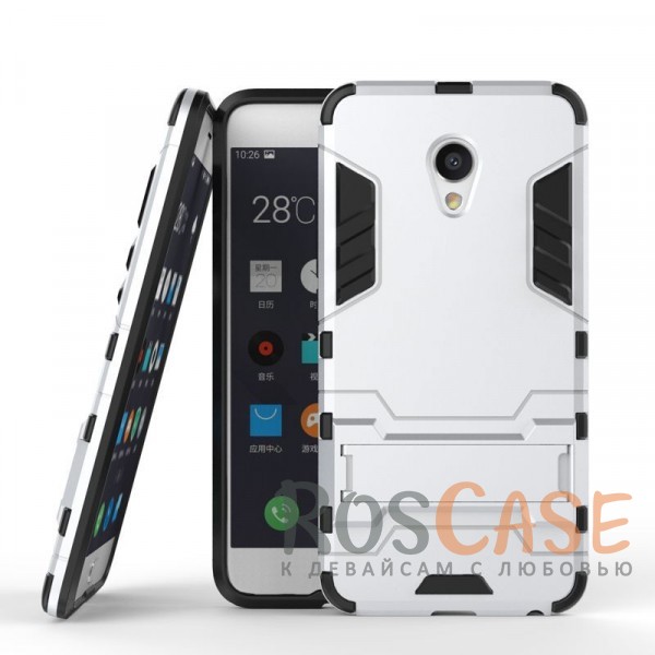Ударопрочный чехол-подставка Transformer для Meizu MX6 с мощной защитой корпуса (Серебряный / Satin Silver) Ударопрочный чехол-подставка Transformer для Meizu MX6 с мощной защитой корпуса (Серебряный / Satin Silver)Описание:подходит для Meizu MX6;материалы: термополиуретан, поликарбонат;формат: накладка. Особенности:функциональные вырезы;функция подставки;двойная степень защиты;защита от механических повреждений;не скользит в руках.<br><br>Тип: Чехол<br>Бренд: Epik<br>Материал: TPU