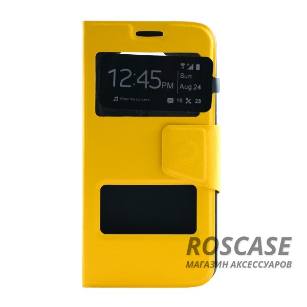 Чехол (книжка) с TPU креплением для Samsung G925F Galaxy S6 Edge (Желтый) Чехол (книжка) с TPU креплением для Samsung G925F Galaxy S6 Edge (Желтый)Описание:производитель - бренд Epik;разработан для Samsung G925F Galaxy S6 Edge;материал: искусственная кожа;тип: чехол-книжка. Особенности:имеются функциональные вырезы;магнитная застежка;защита от ударов и падений;окошко в обложке;ответ на вызов через обложку;не скользит в руках.<br><br>Тип: Чехол<br>Бренд: Epik<br>Материал: Искусственная кожа