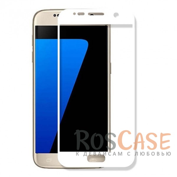 Защитное стекло CaseGuru Tempered Glass на весь экран для Samsung G930F Galaxy S7 (Белое) Защитное стекло CaseGuru Tempered Glass на весь экран для Samsung G930F Galaxy S7 (Белое)<br><br>Тип: Защитное стекло<br>Бренд: CaseGuru
