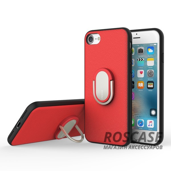 TPU+PC чехол Rock Ring Holder Case M1 Series для Apple iPhone 7 (4.7) (Красный / Red) TPU+PC чехол Rock Ring Holder Case M1 Series для Apple iPhone 7 (4.7) (Красный / Red)Описание:изготовитель: Rock;совместимость: Apple iPhone 7 (4.7);материалы: термополиуретан и поликарбонат;тип: накладка.Особенности:защищает от ударов и царапин;рельефная задняя панель;функция подставки;металлическое кольцо-держатель;в наличии все вырезы.<br><br>Тип: Чехол<br>Бренд: ROCK<br>Материал: TPU