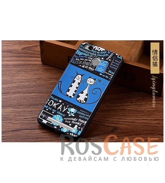 TPU чехол с принтом Cats story tales для Xiaomi Redmi 3 Pro / Redmi 3s (Синий) TPU чехол с принтом Cats story tales для Xiaomi Redmi 3 Pro / Redmi 3s (Синий)<br><br>Тип: Чехол<br>Бренд: Epik<br>Материал: TPU