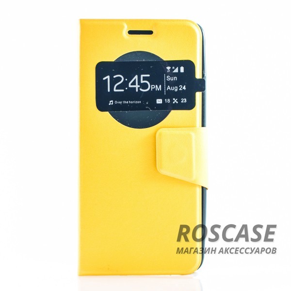 Чехол (книжка) с TPU креплением для Asus Zenfone 5 (A501CG) (Желтый) Чехол (книжка) с TPU креплением для Asus Zenfone 5 (A501CG) (Желтый)Описание:разработан компанией Epik;спроектирован для Asus Zenfone 5 (A501CG);материал: синтетическая кожа;тип: чехол-книжка. Особенности:имеются все функциональные вырезы;магнитная застежка закрывает обложку;защита от ударов и падений;в обложке есть окошко;превращается в подставку.<br><br>Тип: Чехол<br>Бренд: Epik<br>Материал: Искусственная кожа
