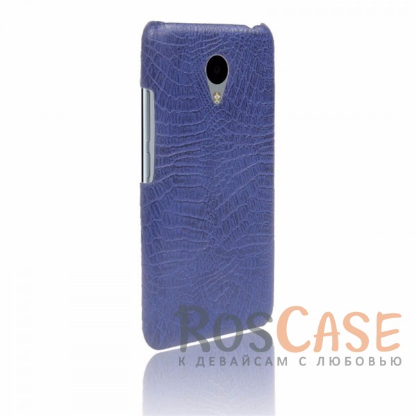 Кожаный чехол с узором из крокодиловой кожи Croc Series для Meizu M3 / M3 mini / M3s (Синий) Кожаный чехол с узором из крокодиловой кожи Croc Series для Meizu M3 / M3 mini / M3s (Синий)<br><br>Тип: Чехол<br>Бренд: Epik<br>Материал: Искусственная кожа