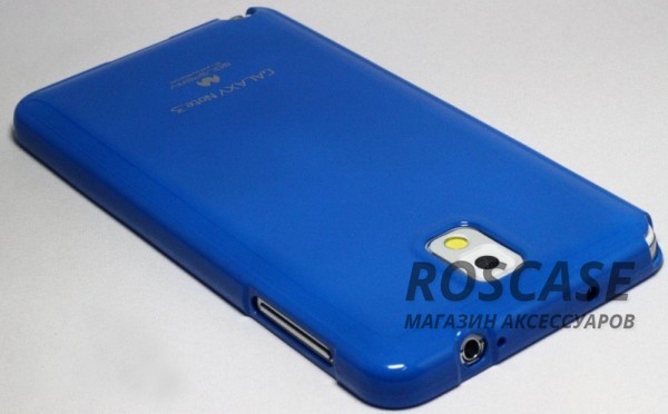 TPU чехол Mercury Jelly Color series для Samsung N9000/N9002 Galaxy Note 3 (Синий) TPU чехол Mercury Jelly Color series для Samsung N9000/N9002 Galaxy Note 3 (Синий)Описание: Изготовлен компанией Mercury;Спроектирован персонально для Samsung N9000/N9002 Galaxy Note 3;Материал: термополиуретан;Форма: накладка.Особенности:Исключается появление царапин и возникновение потертостей;Восхитительная амортизация при любом ударе;Гладкая поверхность;Не подвержен деформации;Непритязателен в уходе.<br><br>Тип: Чехол<br>Бренд: Mercury<br>Материал: TPU