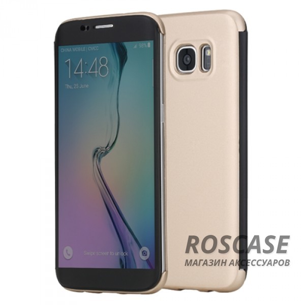 Чехол (книжка) Rock DR.V Series для Samsung G935F Galaxy S7 Edge (Золотой / Gold) Чехол (книжка) Rock DR.V Series для Samsung G935F Galaxy S7 Edge (Золотой / Gold)Описание:производитель - Rock;совместим с Samsung G935F Galaxy S7 Edge;материал - термополиуретан/поликарбонат;форма - чехол-книжка.Особенности:тонкий и легкий;устойчив к износу;наличие функциональных вырезов;элегантный дизайн;защита смартфона с обеих сторон.<br><br>Тип: Чехол<br>Бренд: ROCK<br>Материал: TPU