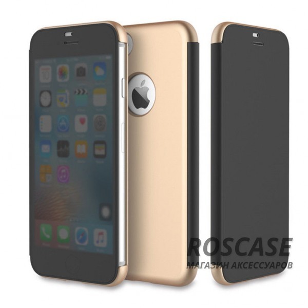 Чехол (книжка) Rock DR.V Series для Apple iPhone 7 plus (5.5) (Золотой / Gold) Чехол (книжка) Rock DR.V Series для Apple iPhone 7 plus (5.5) (Золотой / Gold)Описание:производитель - компания Rock;разработан для Apple iPhone 7 plus (5.5);материалы - поликарбонат, полиуретан;форма - чехол-книжка. Особенности:функция Smart window;декоративная фактура;имеются все функциональные разъемы;на нем не видны отпечатки пальцев;защита от ударов и царапин.<br><br>Тип: Чехол<br>Бренд: ROCK<br>Материал: Пластик