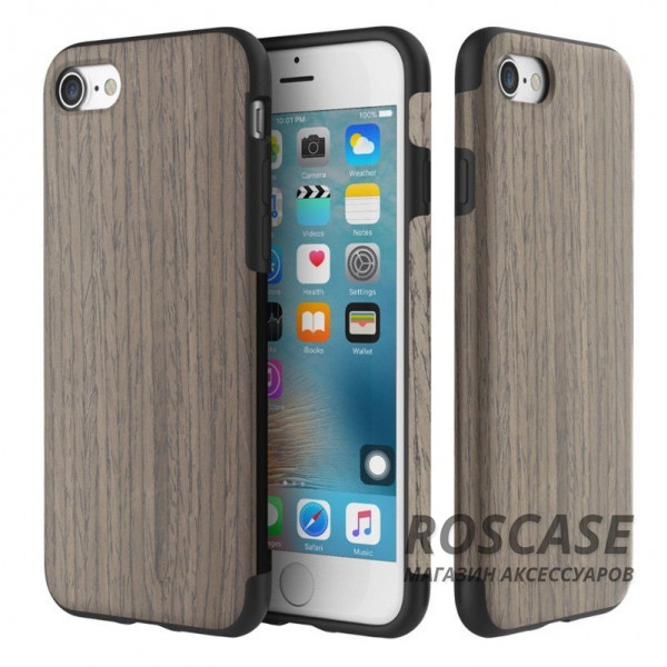 Деревянная накладка Rock Origin Series (Grained) для Apple iPhone 7 plus (5.5) (Black Rose) Деревянная накладка Rock Origin Series (Grained) для Apple iPhone 7 plus (5.5) (Black Rose)Описание:бренд Rock;подходит для Apple iPhone 7 plus (5.5);форм-фактор: накладка;материал: термополиуретан и натуральное дерево.Особенности:чехол выполняет защитную и декоративную функцию;предотвращает появление царапин или других повреждений корпуса телефона;фактура шероховатая;фиксация надежная;текстура приятная на ощупь;дизайн оригинальный.<br><br>Тип: Чехол<br>Бренд: ROCK<br>Материал: TPU
