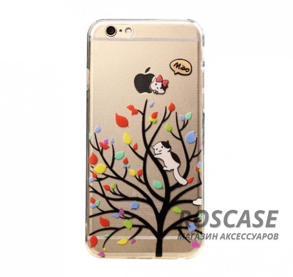TPU чехол Ultrathin Series 0,33mm для Apple iPhone 6/6s (4.7) (Кот на дереве) TPU чехол Ultrathin Series 0,33mm для Apple iPhone 6/6s (4.7) (Кот на дереве)Описание:бренд: Epik;совместим с Apple iPhone 6/6s (4.7);материал: термополиуретан;тип: накладка. Особенности:ультратонкий дизайн - 0,33 мм;прозрачный;эластичный и гибкий;надежно фиксируется;все функциональные вырезы в наличии.<br><br>Тип: Чехол<br>Бренд: Epik<br>Материал: TPU